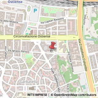 Mappa Via Giovanni Maria Percoto, 7, 00154 Roma, Roma (Lazio)
