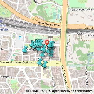 Mappa Via Usodimare Antoniotto, 00154 Roma RM, Italia (0.146)