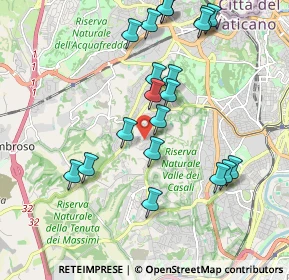 Mappa Via degli Obizzi, 00164 Roma RM, Italia (2.163)