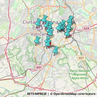 Mappa Lungotevere Vittorio Gassman, 00146 Roma RM, Italia (3.444)