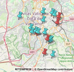 Mappa Via Quirino Majorana, 00149 Roma RM, Italia (3.47294)