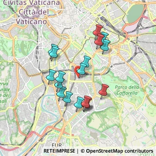 Mappa Via della Moletta, 00154 Roma RM, Italia (1.72167)