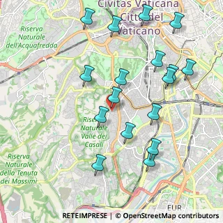 Mappa Via Pietro Capparoni, 00151 Roma RM, Italia (2.31706)