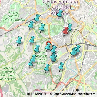 Mappa Via Pietro Capparoni, 00151 Roma RM, Italia (2.0315)