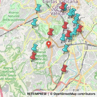 Mappa Via Pietro Capparoni, 00151 Roma RM, Italia (2.565)