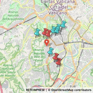 Mappa Via Pietro Capparoni, 00151 Roma RM, Italia (1.46636)