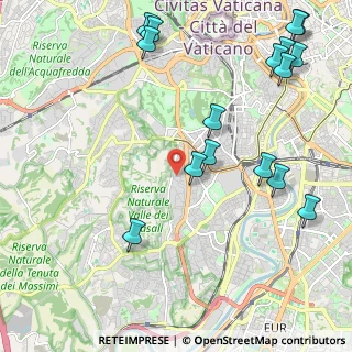 Mappa Via Pietro Capparoni, 00151 Roma RM, Italia (2.90813)