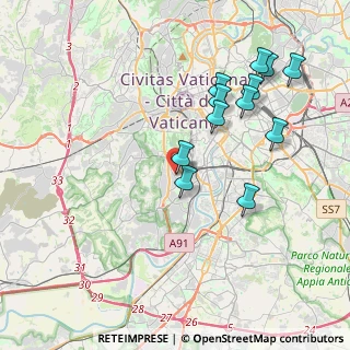 Mappa Via Duchessa di Galliera, 00151 Roma RM, Italia (4.23333)