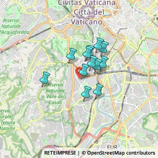 Mappa Via Duchessa di Galliera, 00151 Roma RM, Italia (1.2425)