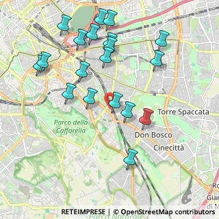 Mappa Vicolo di Porta Furba, 00181 Roma RM, Italia (2.30211)