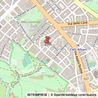 Mappa Via Giulio Cesare Cordara, 36, 00179 Roma, Roma (Lazio)