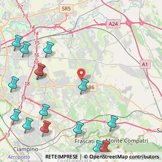 Mappa Via Torregrotta, 00132 Roma RM, Italia (6.77)
