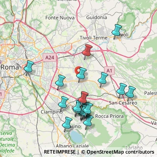 Mappa Via Torregrotta, 00132 Roma RM, Italia (8.886)