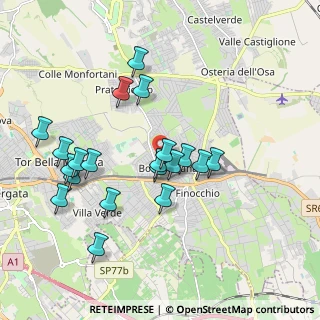 Mappa Via Torregrotta, 00132 Roma RM, Italia (1.9585)