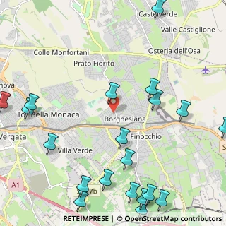 Mappa Via Contessa Entellina, 00132 Roma RM, Italia (3.263)