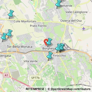 Mappa Via Contessa Entellina, 00132 Roma RM, Italia (2.88455)