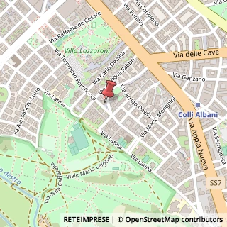 Mappa Via Giovanni Botero, 60, 00179 Roma, Roma (Lazio)