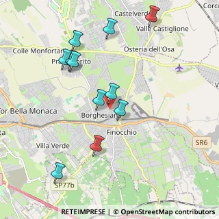 Mappa Via Guardia Piemontese, 00132 Roma RM, Italia (2.16636)