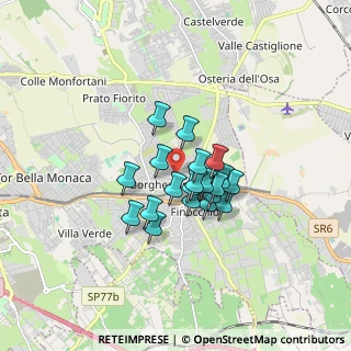 Mappa Via Guardia Piemontese, 00132 Roma RM, Italia (1.1795)