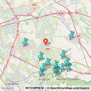Mappa Via Guardia Piemontese, 00132 Roma RM, Italia (5.36385)