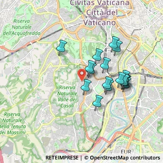 Mappa Via Edoardo Bassini, 00151 Roma RM, Italia (1.70941)