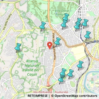 Mappa Via Edoardo Bassini, 00151 Roma RM, Italia (1.4)