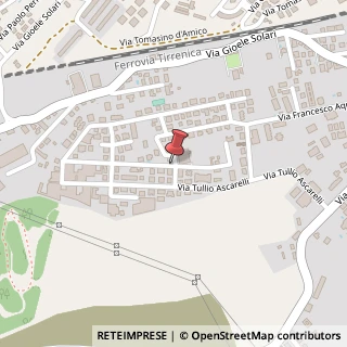 Mappa Via Oreste Ranelletti, 64, 00166 Roma, Roma (Lazio)