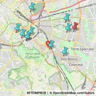 Mappa Tuscolana- Porta Furba, 00181 Roma RM, Italia (2.37364)