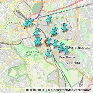 Mappa Via di Porta Furba, 00181 Roma RM, Italia (1.47059)