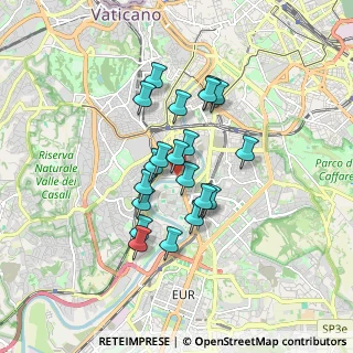 Mappa Piazza Augusto Righi, 00100 Roma RM, Italia (1.416)