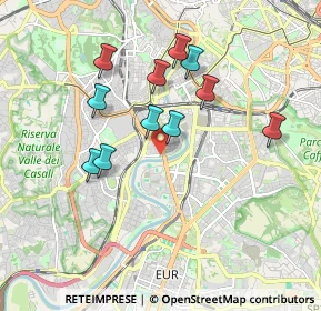 Mappa Piazza Augusto Righi, 00100 Roma RM, Italia (1.73727)