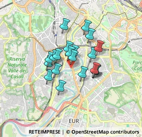 Mappa Piazza Augusto Righi, 00100 Roma RM, Italia (1.261)