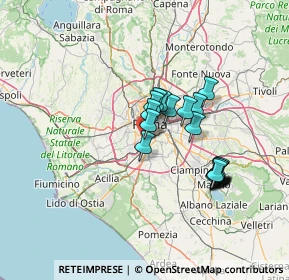 Mappa Piazza Augusto Righi, 00100 Roma RM, Italia (12.24)