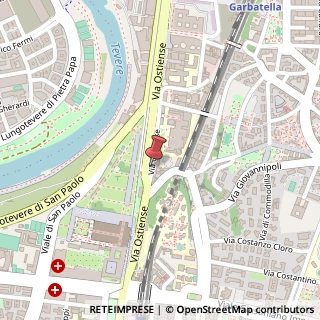 Mappa Via Ostiense, 177/C, 00154 Roma, Roma (Lazio)