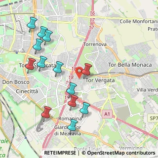 Mappa Via Turino di Sano, 00133 Roma RM, Italia (2.42077)