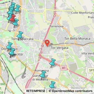Mappa Via Turino di Sano, 00133 Roma RM, Italia (3.95133)