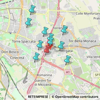 Mappa Via Turino di Sano, 00133 Roma RM, Italia (1.54273)