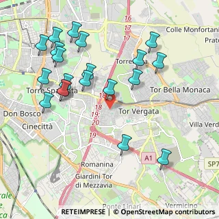 Mappa Via Turino di Sano, 00133 Roma RM, Italia (2.3785)