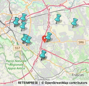 Mappa Via Turino di Sano, 00133 Roma RM, Italia (4.27167)