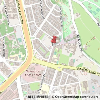 Mappa Via Leon Pancaldo,  84, 00147 Roma, Roma (Lazio)