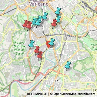 Mappa Lungotevere Inventori- Meucci, 00146 Roma RM, Italia (2.08267)