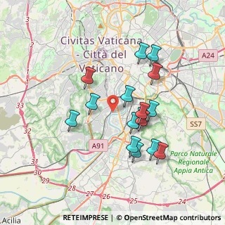 Mappa Lgt Inventori, 00146 Roma RM, Italia (3.39438)