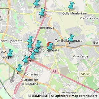 Mappa Via Antonio Galtarossa, 00133 Roma RM, Italia (2.46769)