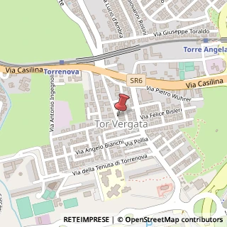Mappa Via Antonio Galtarossa, 16, 00133 Roma, Roma (Lazio)