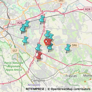 Mappa Via Antonio Galtarossa, 00133 Roma RM, Italia (3.25)