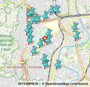 Mappa Via Ercole Bombelli, 00149 Roma RM, Italia (0.9835)