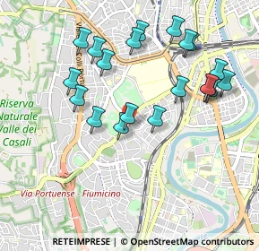 Mappa Via Ercole Bombelli, 00149 Roma RM, Italia (1.047)