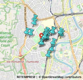 Mappa Via Ercole Bombelli, 00149 Roma RM, Italia (0.525)