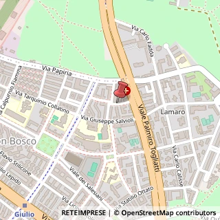 Mappa Via Enrico Mazzoccolo, 11, 00175 Roma, Roma (Lazio)