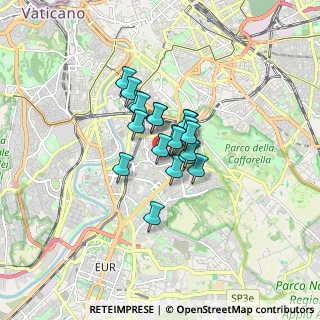 Mappa Via delle Sette Chiese, 00154 Roma RM, Italia (0.9885)